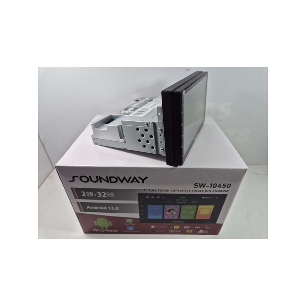 Soundway Ince Kasa Android Double Teyp – Aşağı Yukarı Ayarlanan Tofaş Android Ekranlı Teyp