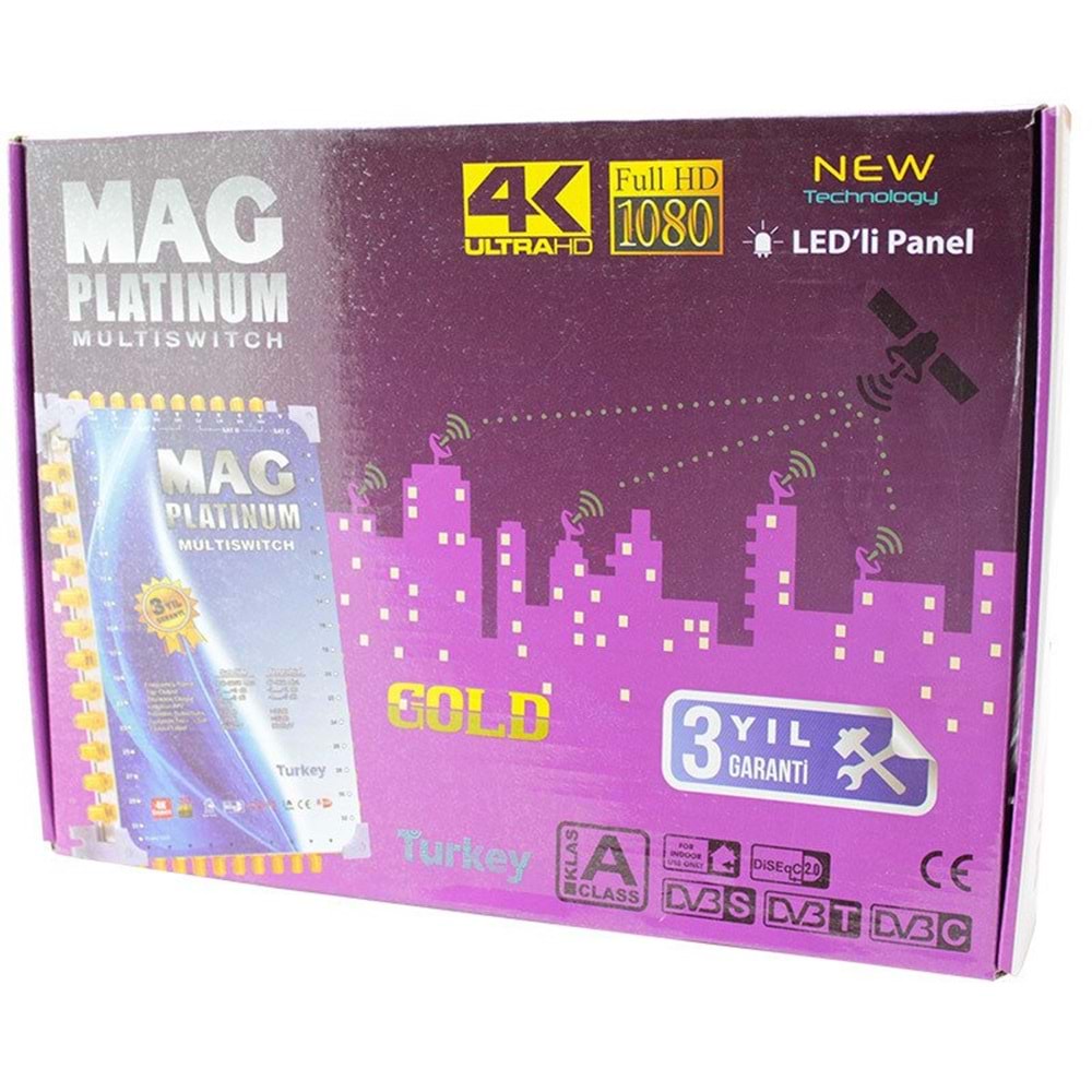 MAG PLATINUM 10*24 SONLU UYDU SANTRALİ