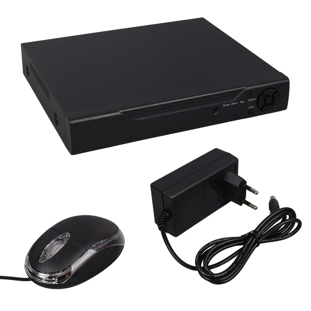 POWERMASTER PM-12181 8 KANAL 5MP DESTEKLİ 1080N AHD/ANALOG/TVI/CVI XMEYE DVR/XXVR KAYIT CİHAZI