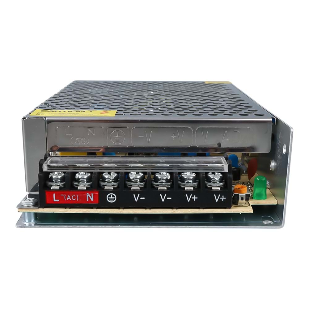 POWERMASTER PM-14056 12 VOLT - 10 AMPER - 120 WATT METAL KASA ADAPTÖR