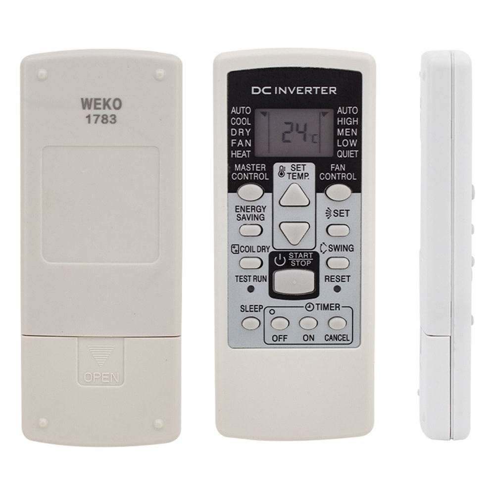 WEKO KK FUJİTSU GENERAL GSA35LKC-AR-RCE1C-AR-RCC2J KLİMA KUMANDASI