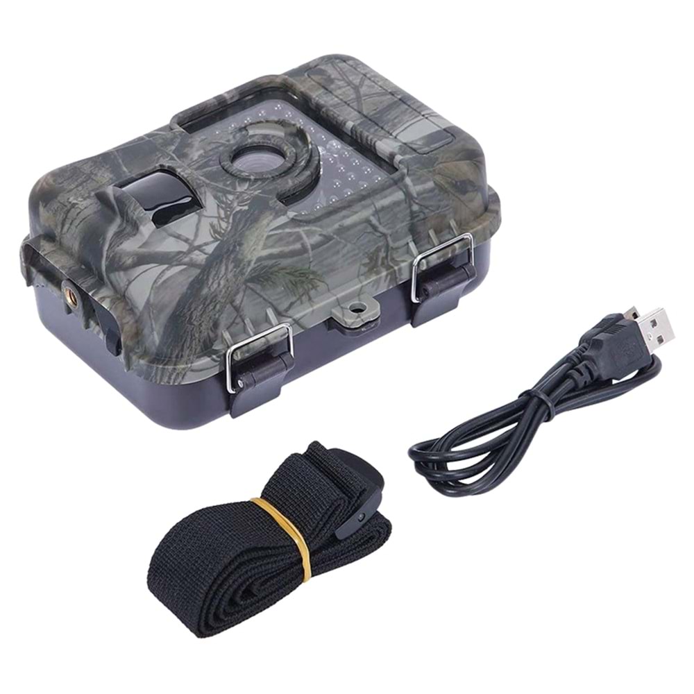 POWERMASTER HH-662V2 2.36 16 MP 1080P 38 LED PIR SENSÖRLÜ FOTOKAPAN KAMUFLAJ KAMERA HAHI