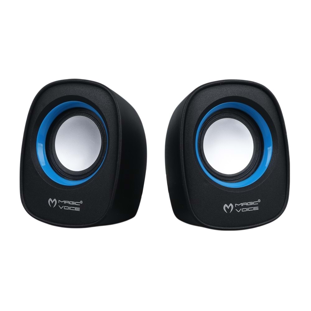 MAGICVOICE D-05A MİNİ 5 WATT 4 OHM MULTİMEDİA 1+1 USB SPEAKER - HOPARLÖR
