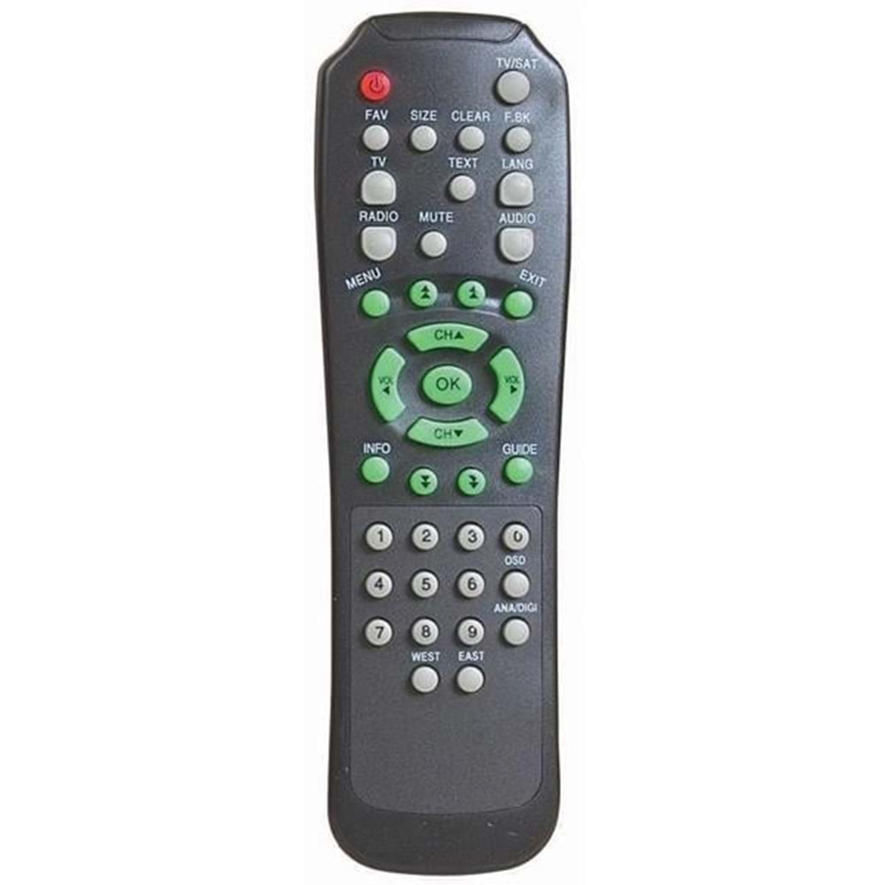 Astra Uydu Alıcı Kumandası 1850