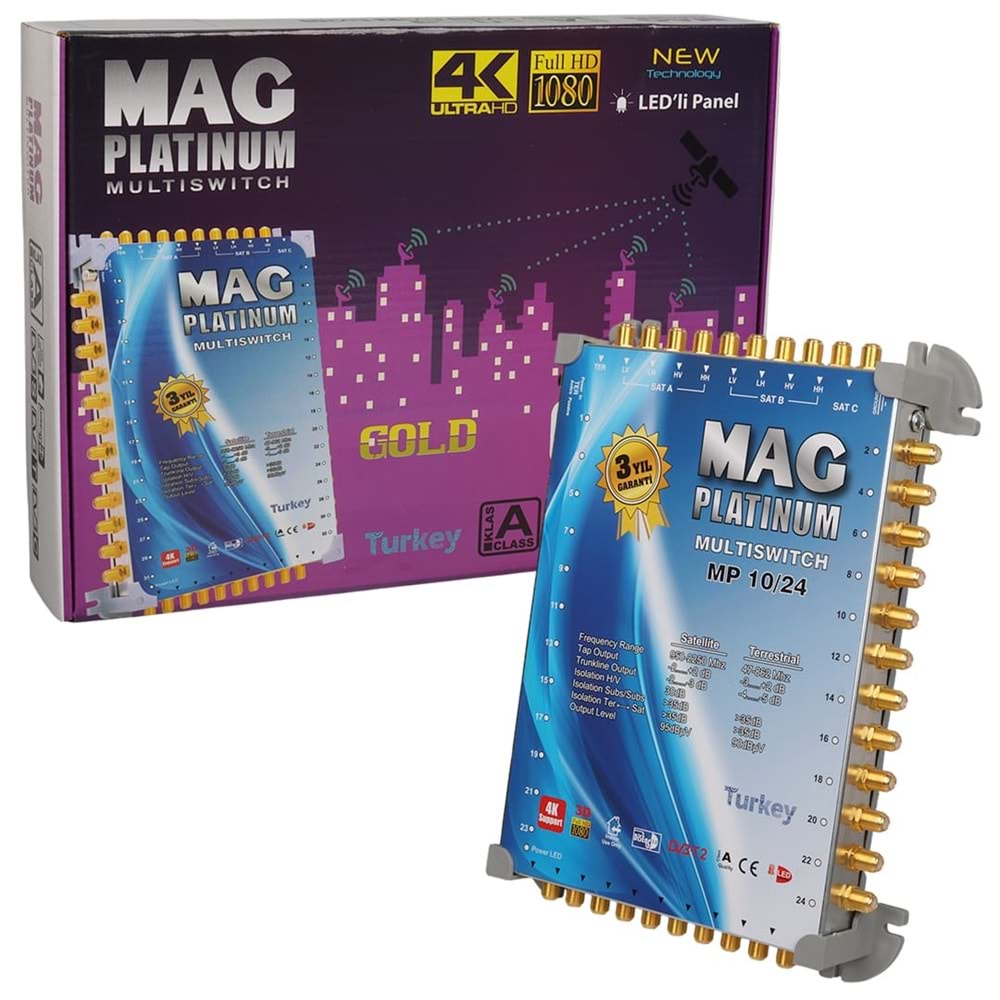 10*24 HYBRID UYDU SANTRALİ MAG PLATINUM