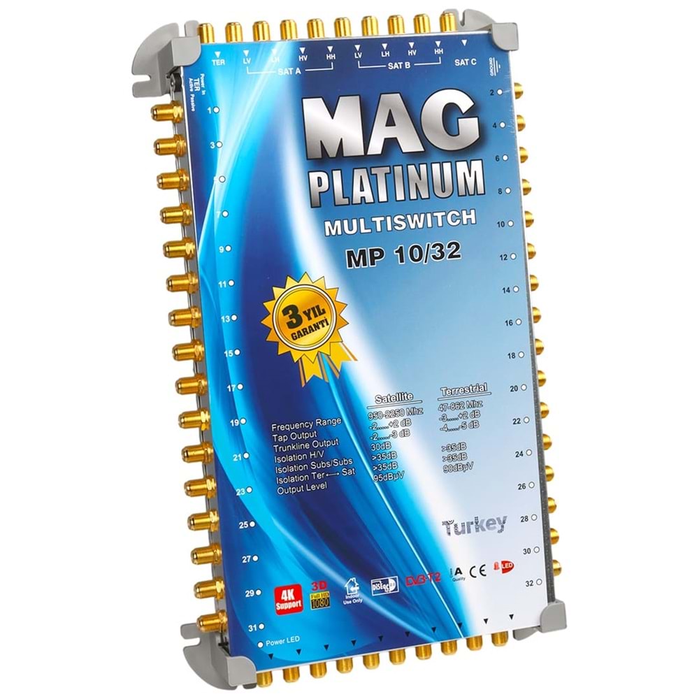 10*24 HYBRID UYDU SANTRALİ MAG PLATINUM