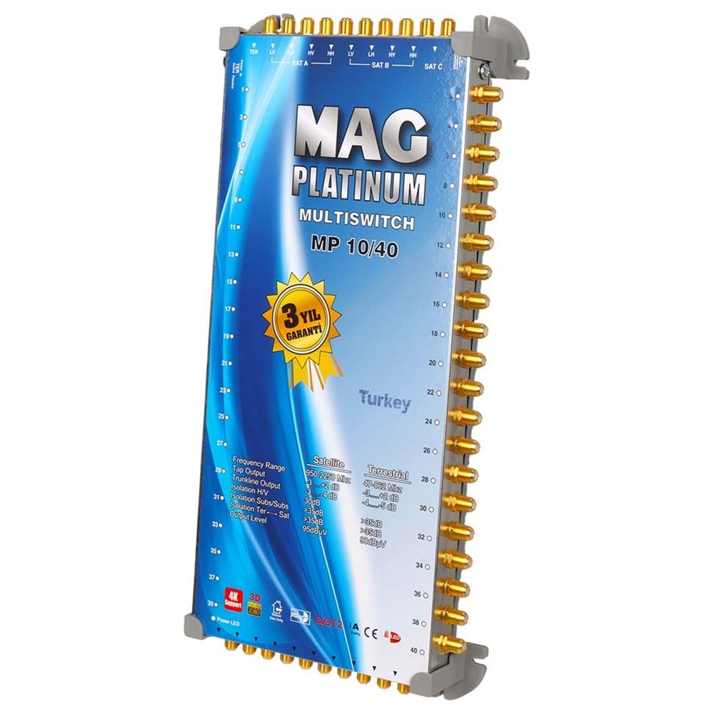 10*40 HYBRID UYDU SANTRALİ MAG PLATINUM