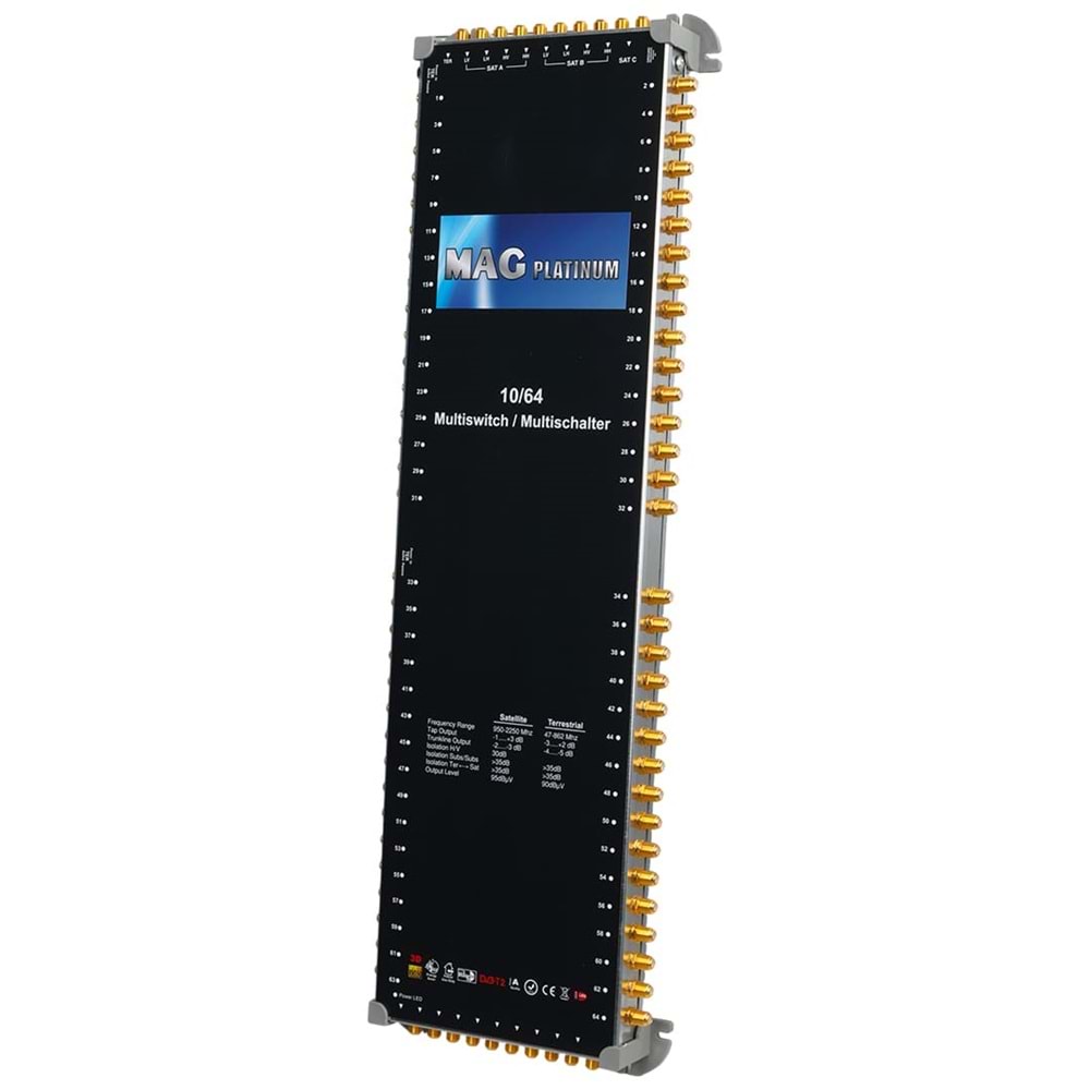 10*64 HYBRID UYDU SANTRALİ MAG PLATINUM