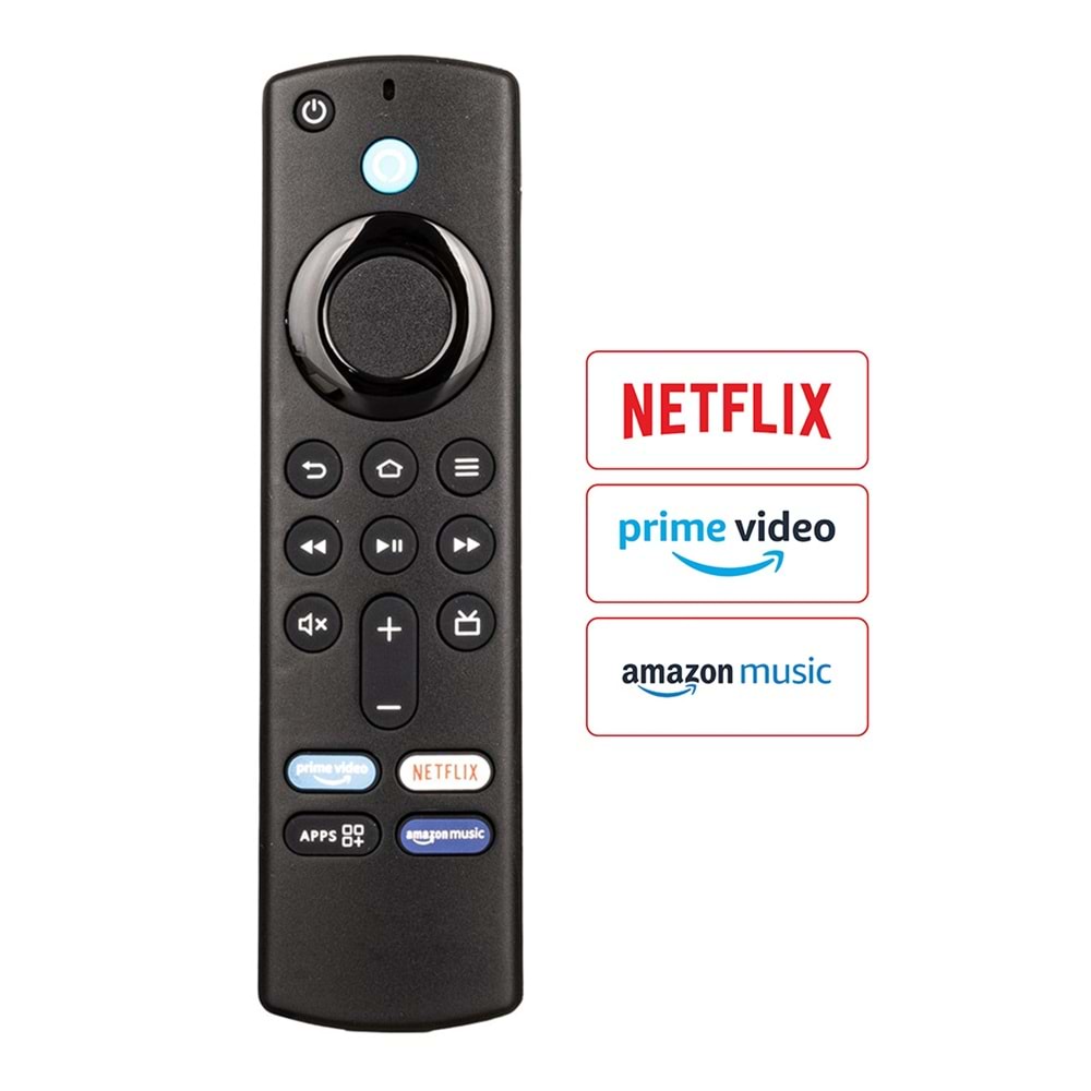 WEKO KR AMAZON FIRE TV AF-V3 NETFLIX-PRIME VIDEO TUŞLU LCD LED TV KUMANDA (20752=4163)