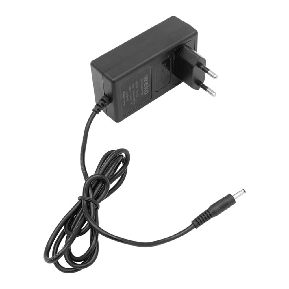 WEKO 7.8 VOLT - 1 AMPER 3.5*1.35 UÇLU KIRMIZI YEŞİL LEDLİ YERLİ ÜRETİM PRİZ TİPİ ŞARJ ADAPTÖR