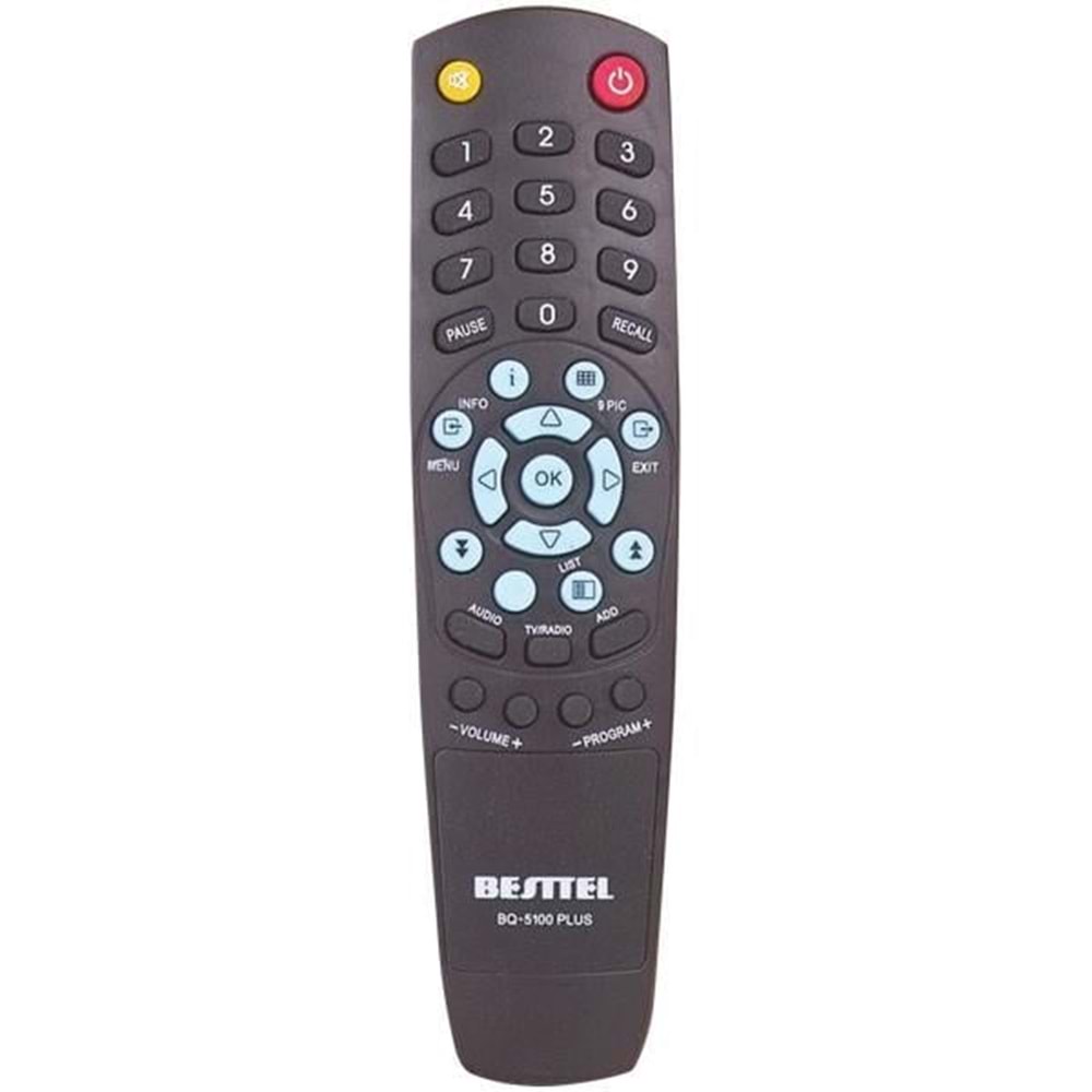 Besttel 2100-2200-2300-2400-5100 Plus Uydu Alıcı Kumandası