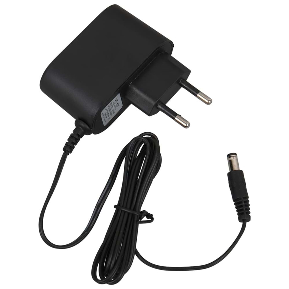 WEKO 9 VOLT 1 AMPER PRİZ TİPİ ADAPTÖR 5.5*2.5 UÇ YERLİ ÜRETİM