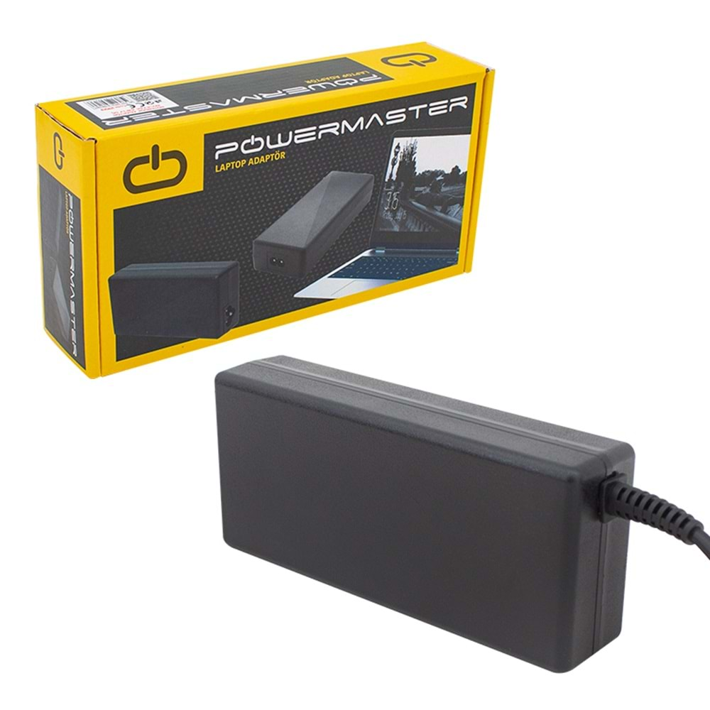 POWERMASTER 19 VOLT - 4.74 AMPER 4.8*1.7 UÇLU HP NOTEBOOK ADAPTÖR