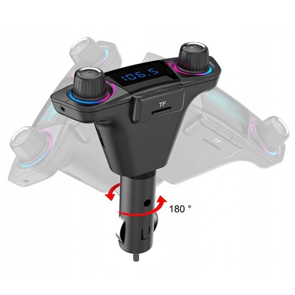 HELLO HL-22010 BLUETOOTH - SD HAFIZA KARTI - AUX - FLASH BELLEK FM TRANSMİTTER