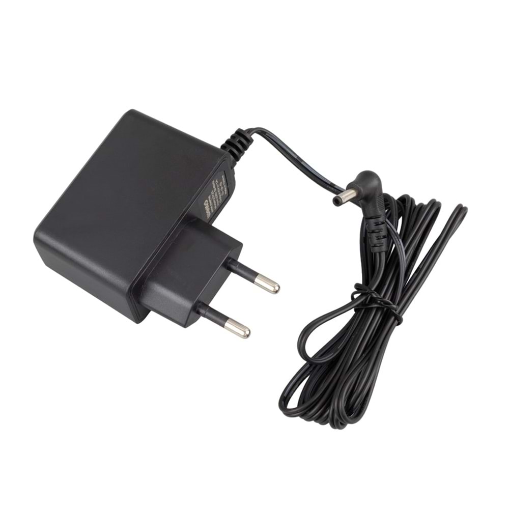 WEKO 5 VOLT - 1 AMPER 3.5*1.35 UÇLU YERLİ ÜRETİM PLASTİK KASA PRİZ TİPİ ADAPTÖR