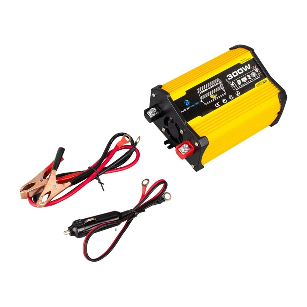 NEWFACE CHY300W 12 VOLT 300 WATT MODIFIED SINUS POWER INVERTER