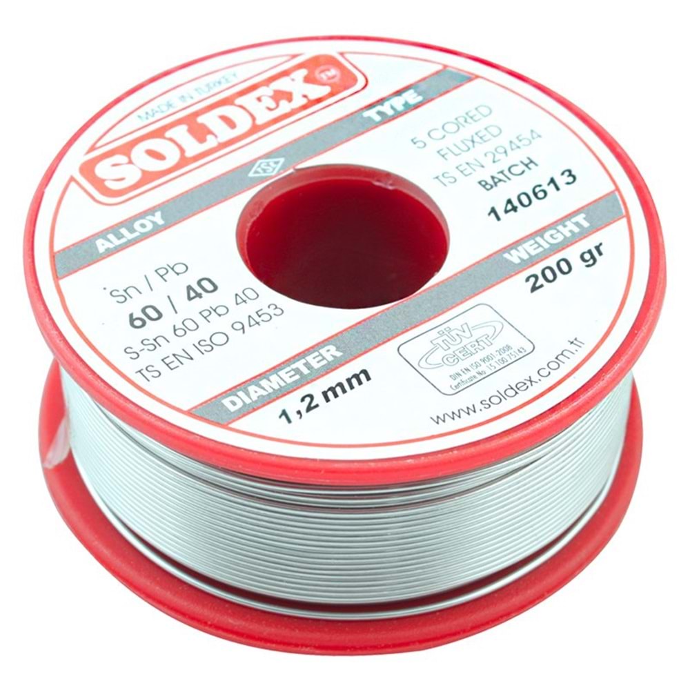 POWERMASTER 200GR 1.2MM LEHİM TELİ 60/40