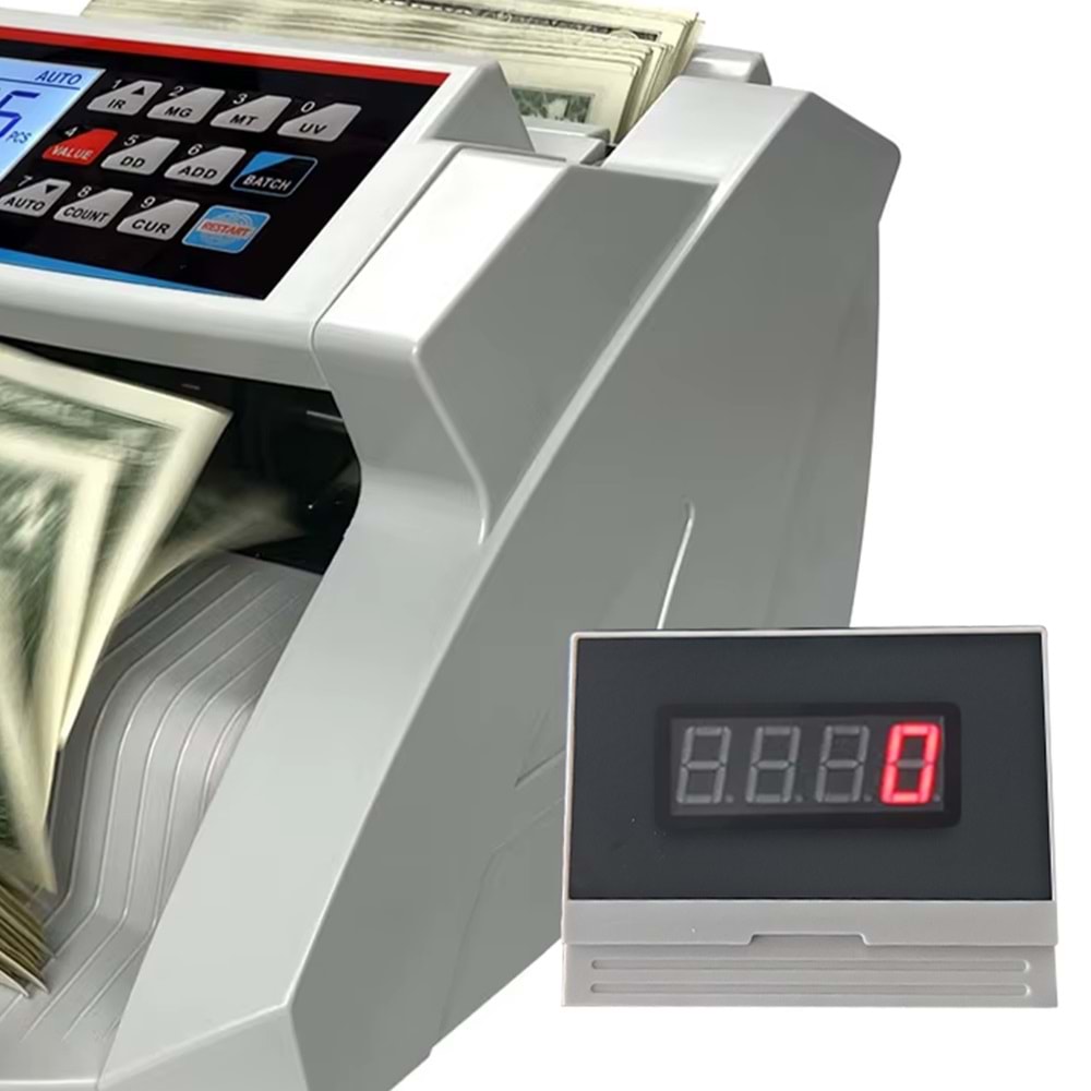 POWERMASTER PM-25068 BEYAZ PARA SAYMA MAKİNESİ