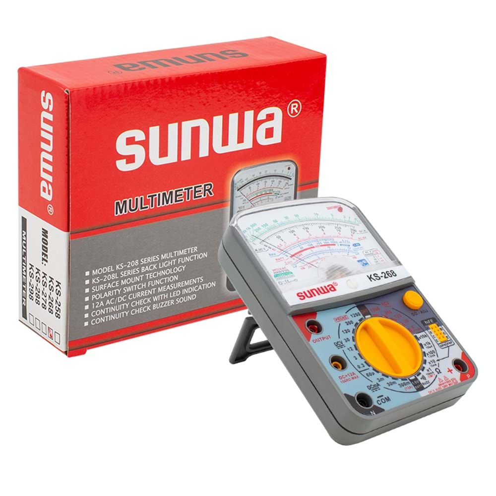 POWERMASTER SUNWA KS-268 ANALOG ÖLÇÜ ALETİ (2542)