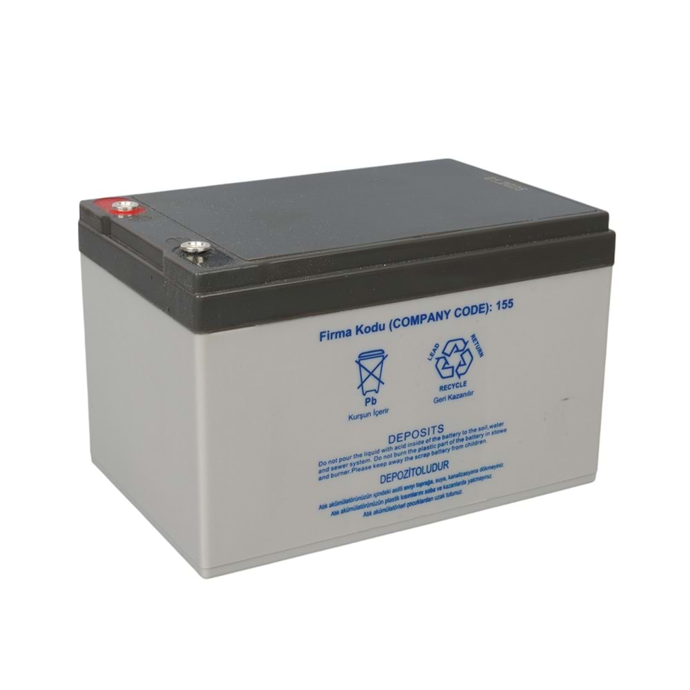 YOKOHAMA YH-1214 12 VOLT - 14 AMPER ELEKTRİKLİ BİSİKLET AKÜSÜ (150 X 95 X 98 MM)