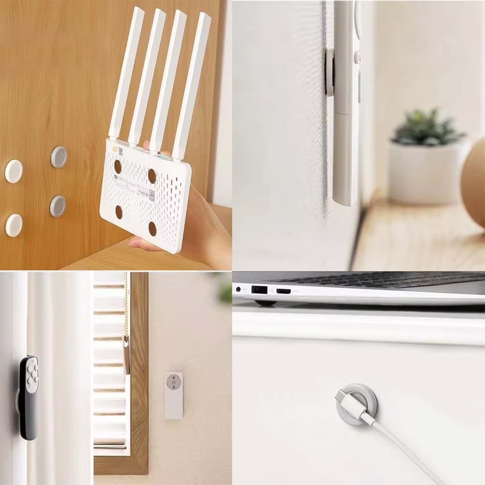 SUNUP SN-26320 MIKNATISLI MİNİ KUMANDA TUTUCU (EV-OTELLER İÇİN)