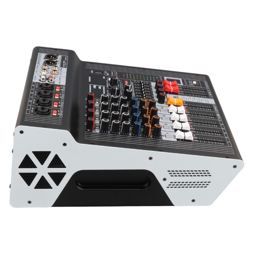 MAGICVOICE MV-26492 4 KANAL 2X350 WATT USB/SD/BLUETOOTH POWER MIXER