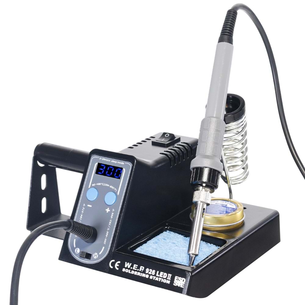 WEP WEP-926LED-II ISI AYARLI EKRANLI DİJİTAL HAVYA İSTASYONU