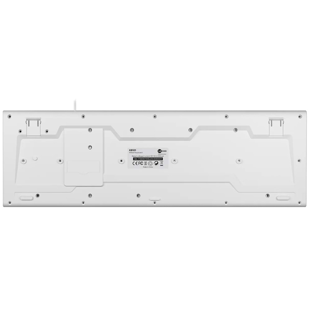 LENOVO LECOO KB101 USB KABLOLU BEYAZ TÜRKÇE Q KLAVYE