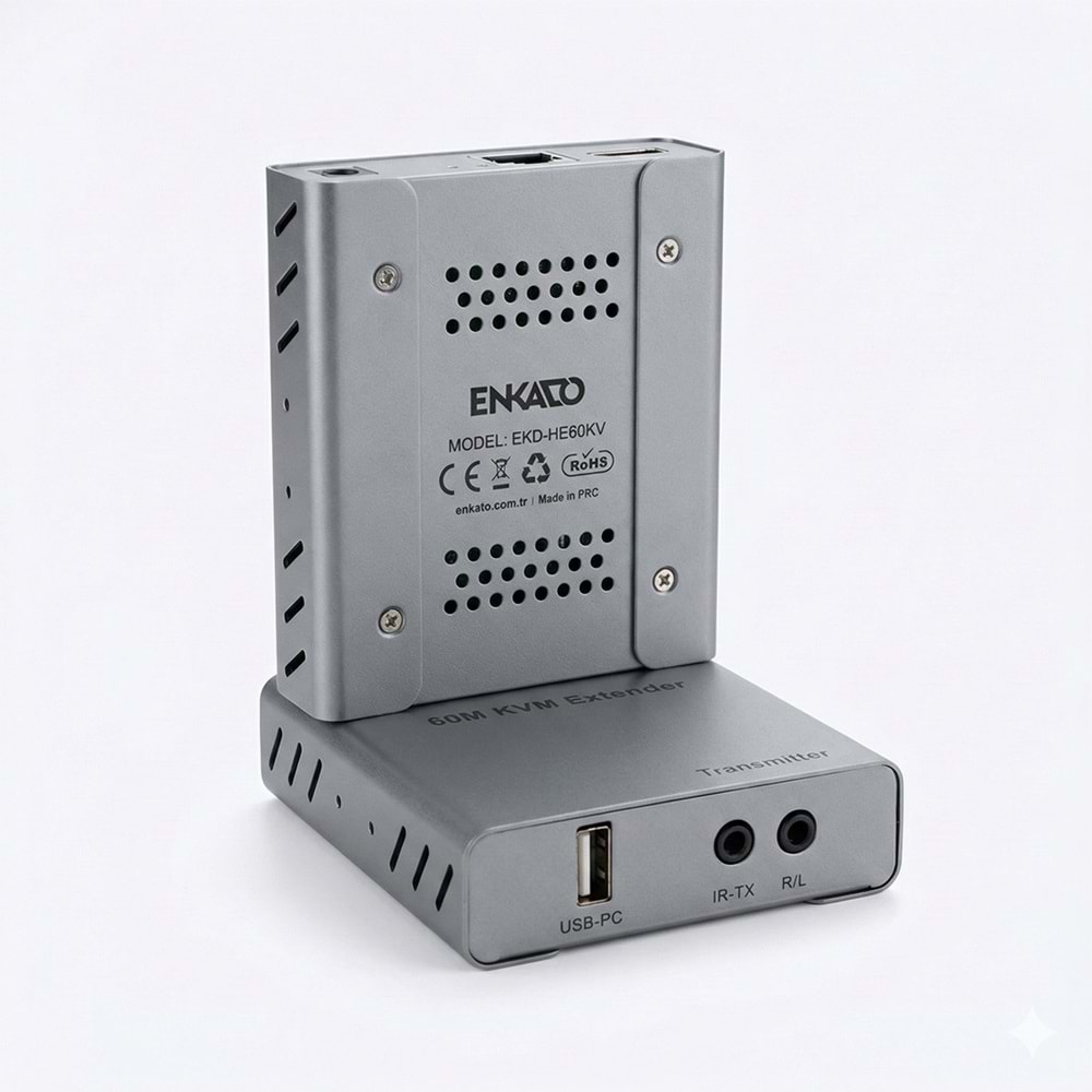 ENKADO EKD-HE60KVM 60 METRE KVM USB EXTENDER