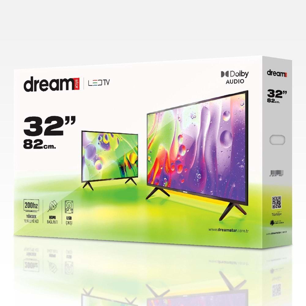 DREAMSTAR UYDULU TV 32DSE100 32 İNÇ (82 CM) LED TV