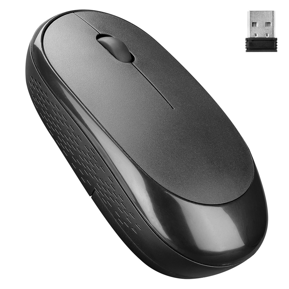 EVEREST KM-6121 SİYAH KABLOSUZ SLIM Q KLAVYE + MOUSE SET