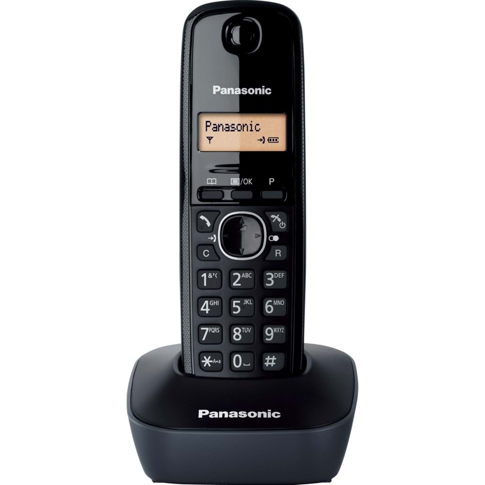 PANASONIC KX-TG1611 DECT TELSİZ TELEFON (SİYAH)