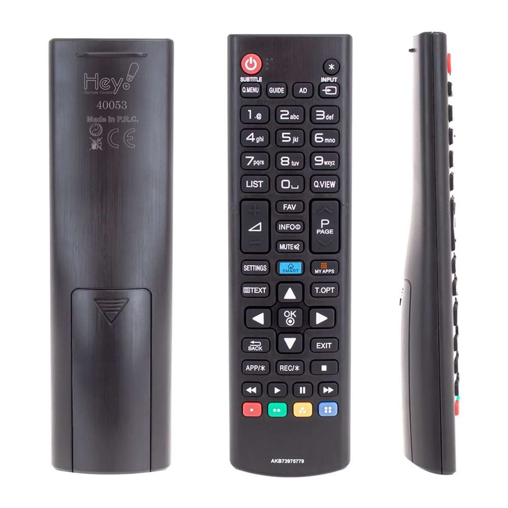 HEY KL LG AKB73975779-32LG2100-42LB731V-49UB850-55LB671V SMART-MY APPS TUŞLU LCD LED TV KUMANDA