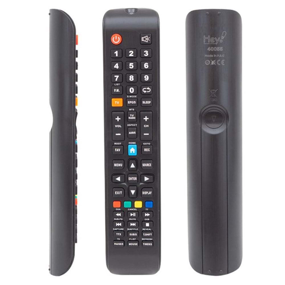 HEY KL SKYTECH SARI TV TUŞLU SMART LCD LED TV KUMANDA (70144=40055=19808)