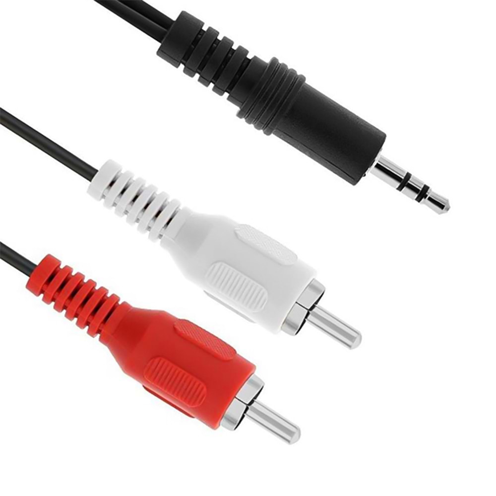 POWERMASTER 2 RCA ERKEK + 3.5 MM STEREO ERKEK 1.5 METRE