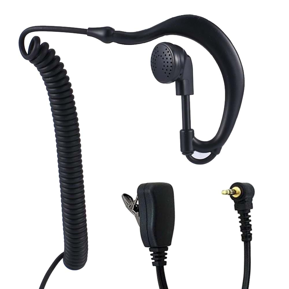 POWERMASTER PMR2-5 WLN KD-C80 MOTOROLA T6N ASELSAN COBRA PMR AKUSTİK EL TELSİZİ KULAKLIK 2.5MM STEREO JACKLI