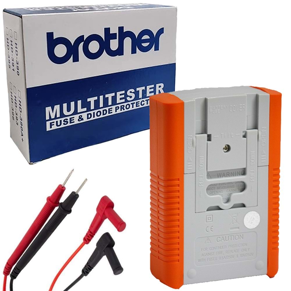 POWERMASTER HD-390B GENİŞ EKRAN ANALOG MULTİMETRE ÖLÇÜ ALETİ