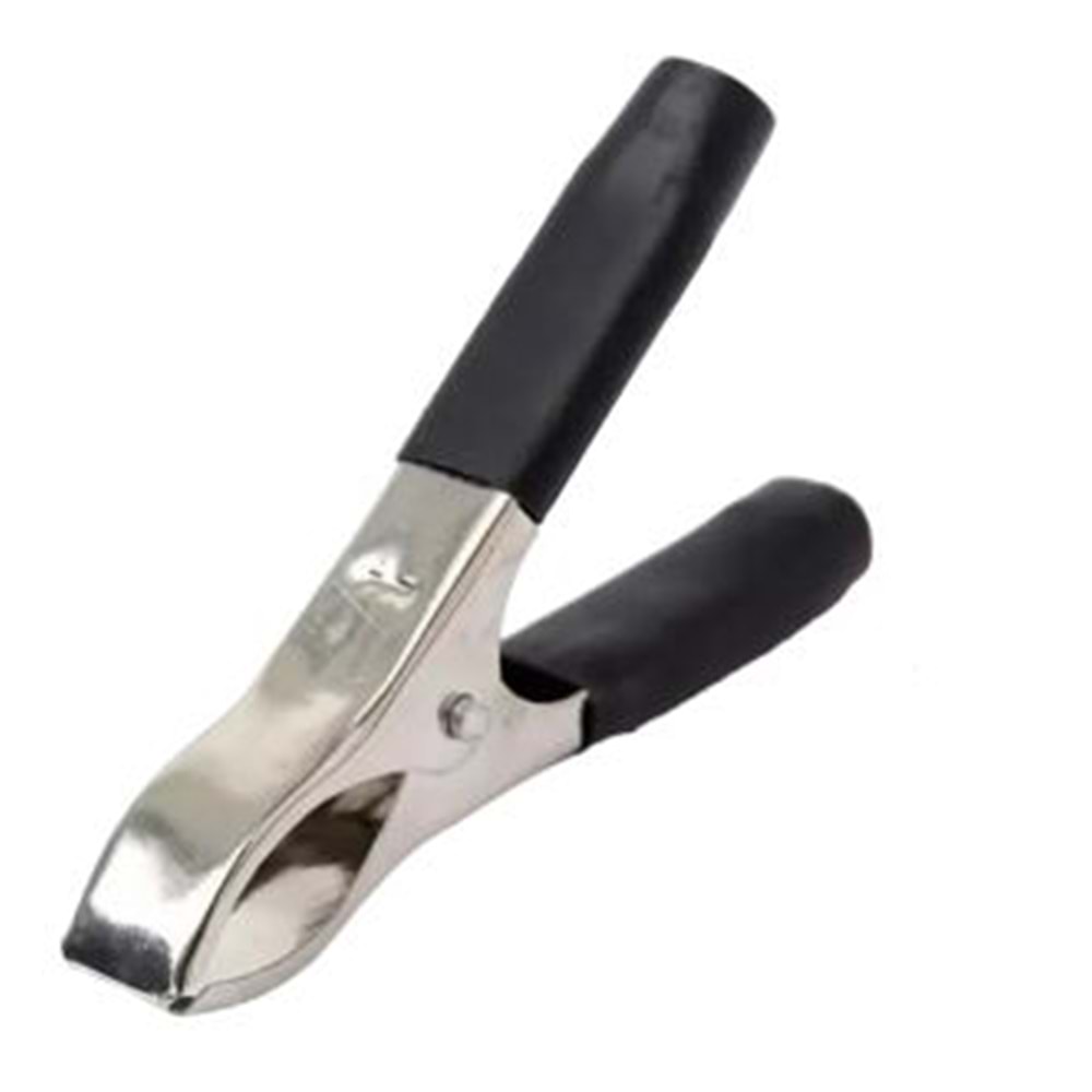 KÜÇÜK 50 MM SİYAH KROKODİL AKÜ MAŞASI