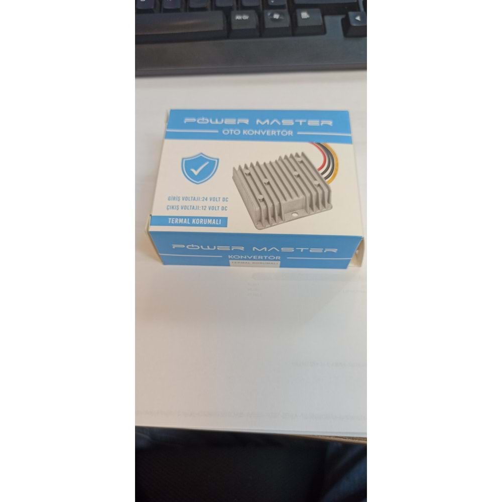 POWERMASTER PM-8202 24V DC / 12V DC 30 AMPER OTO KONVERTÖR
