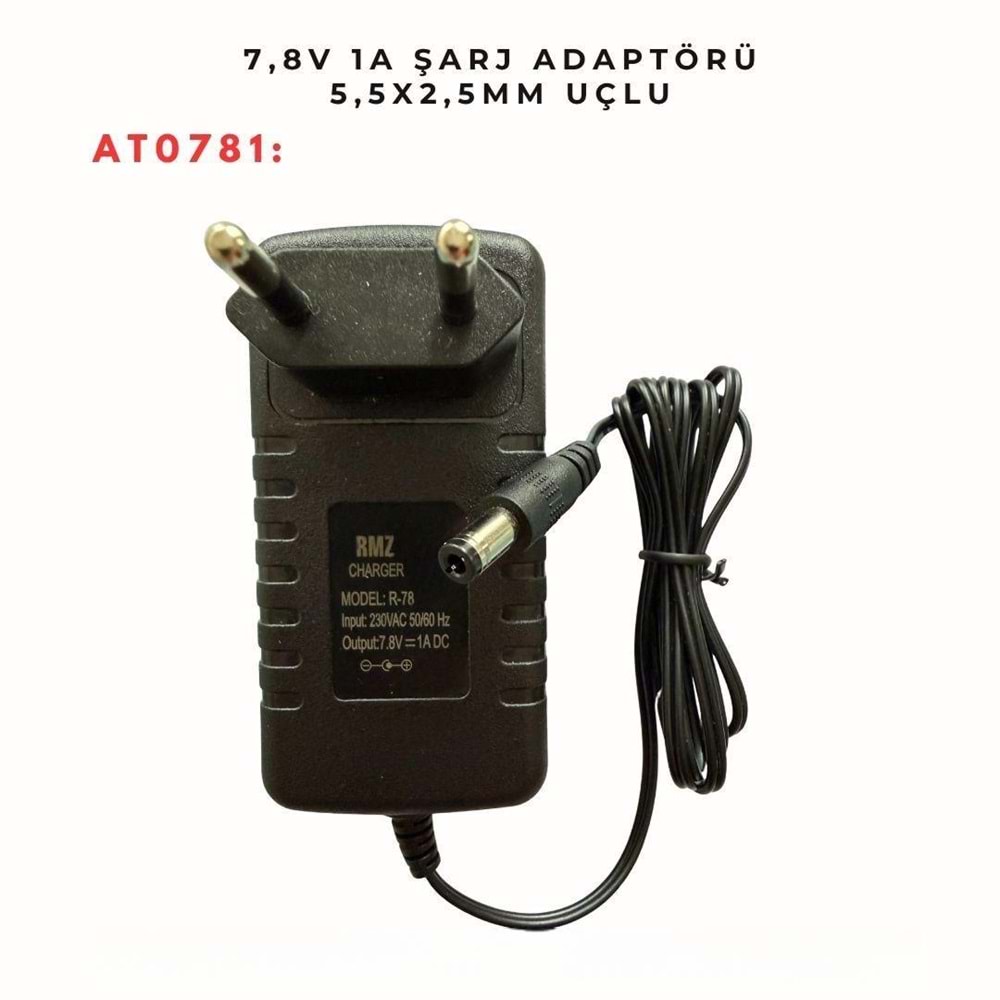 AT781 7.8V 1A ADAPTÖR