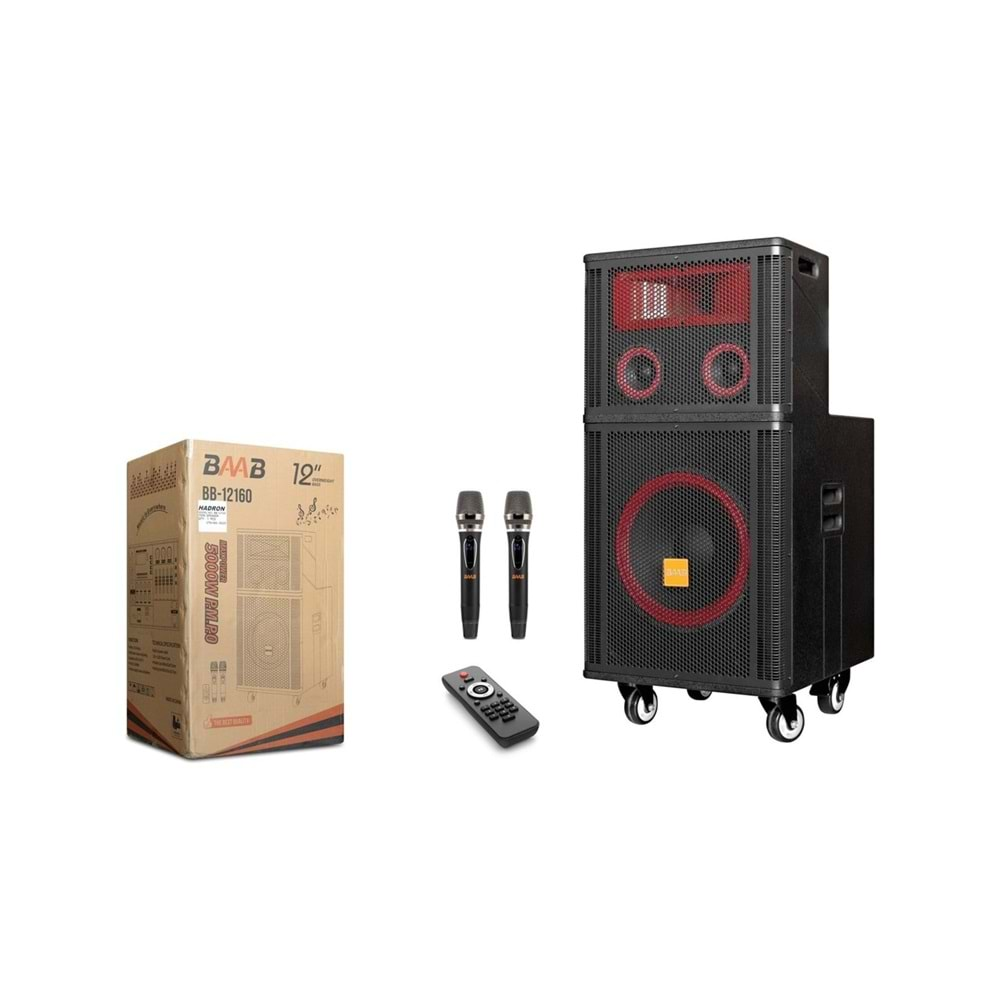 HADRON BB12160 BLUETOOTH SPEAKER BAS 12 ALTO 4x2 480*415*872MM