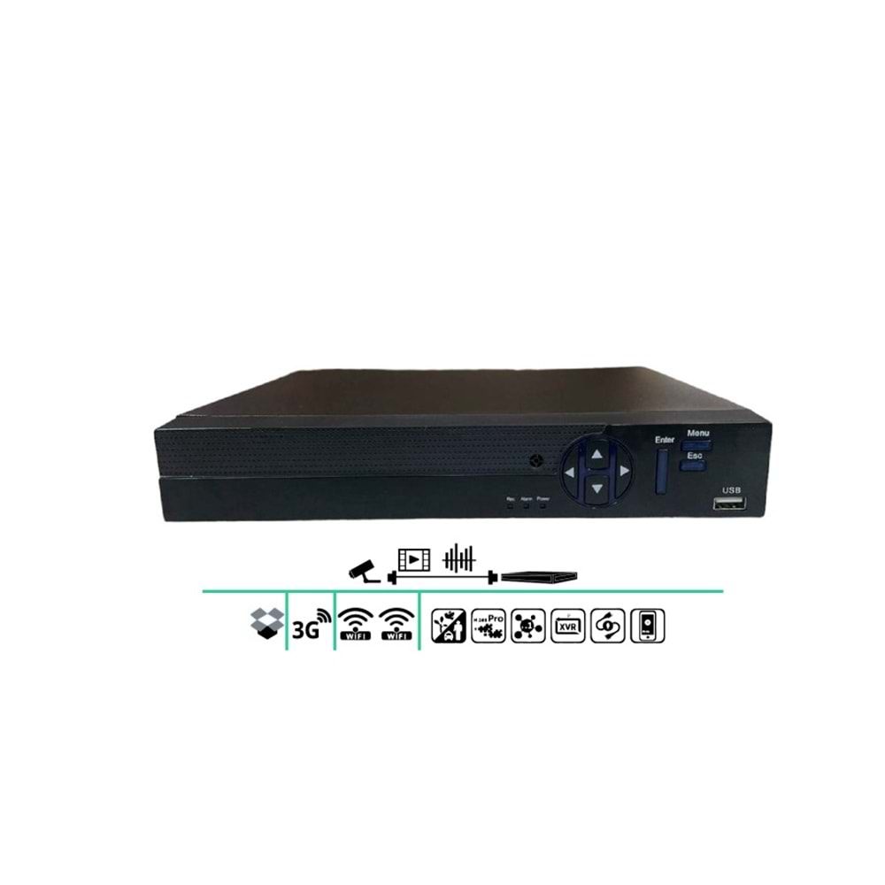 BOTECH BS-9004 4 KANAL 5 İN 1 DVR KAYIT CİHAZI