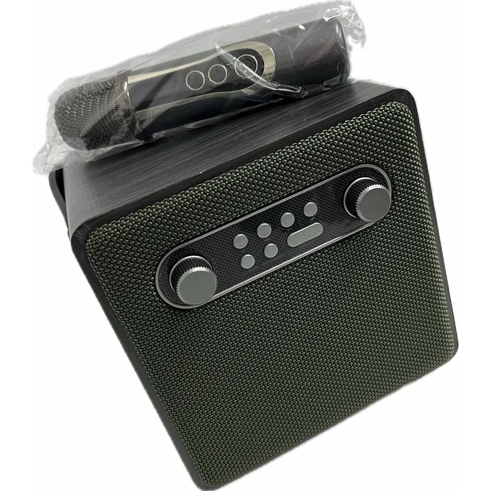 BRODU BTS-1688 TAŞINABİLİR ŞARJLI BLUETOOTH HOPARLÖR KARAOKE MİKROFON