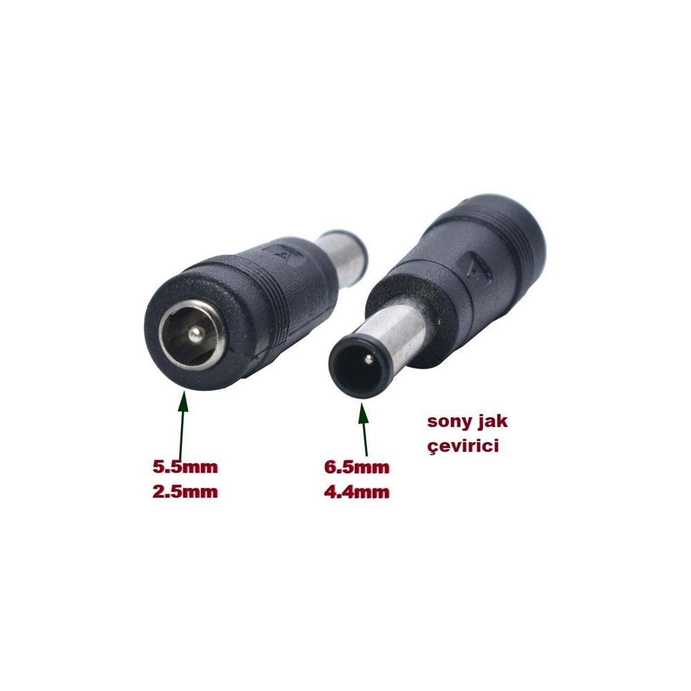 5,5*2,5 GİRİŞ 4,0*0,17 ÇIKIŞ YAYLI JACK