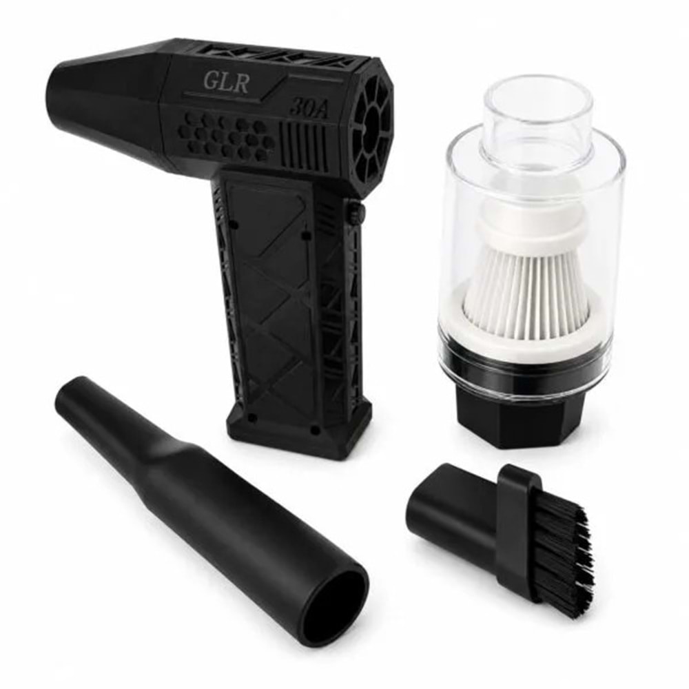 GLR FZM-01 130000 RPM Mini Turbo Fan Hava Üfleyici ve Süpürge
