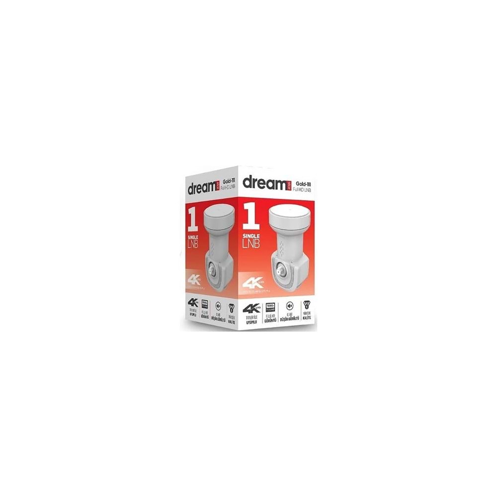DREAMSTAR TEKLİ SINGLE FULL HD LNB