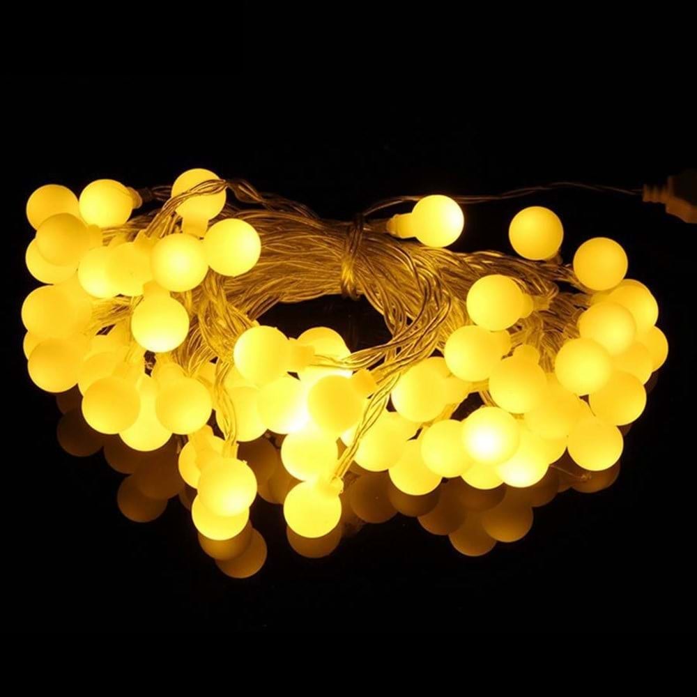 Yılbaşı Işığı 20 Ledli 3 Metre Pilli Dekoratif Şeffaf Kablolu Süs LED