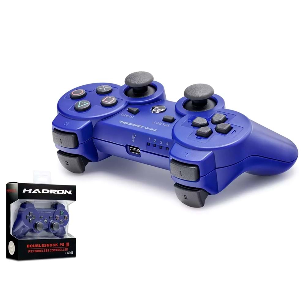 HADRON HD306M PS3 GAMEPAD MAVİ