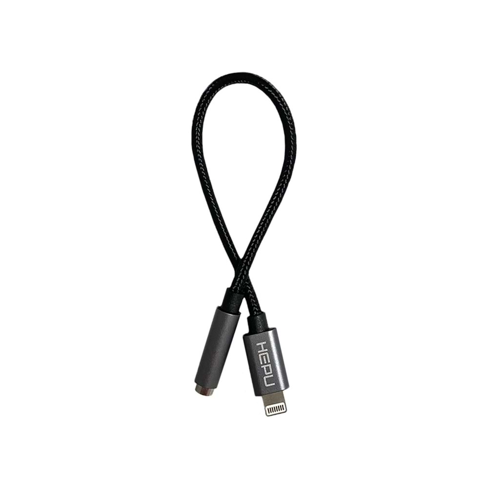 HEPU HP-19 LIGHTNING 3.5MM KULAKLIK DÖNÜŞTÜRÜCÜ 30CM