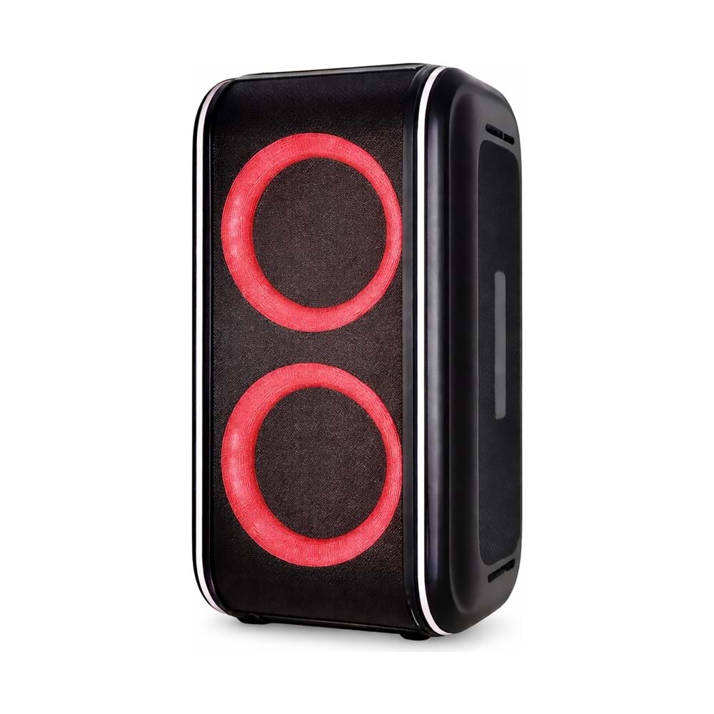Hepu HP-978 Taşınabilir Bluetooth Hoparlör – 6” Çift Hoparlör, Rgb Işık, Tws, Extra Bass
